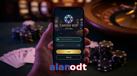 Main screen of Alanodt login page for PK players